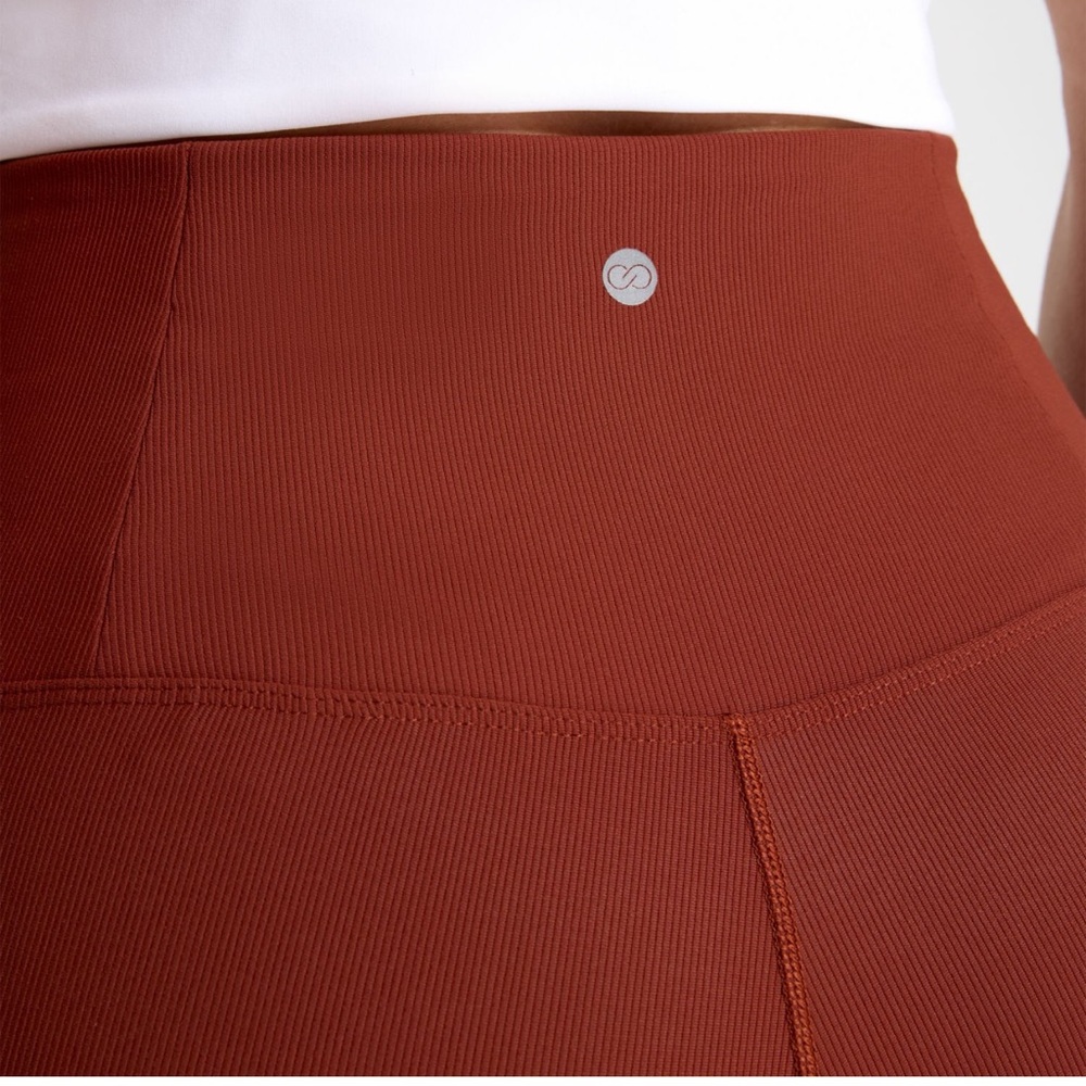 CALIA by Carrie Underwood Rust Leggings - Picture 3 of 7